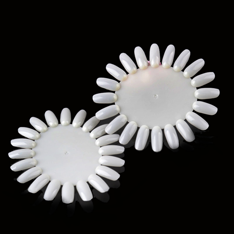 10 stuks natuurlijke witte nep - Nail Art Full Design recensie en prijs