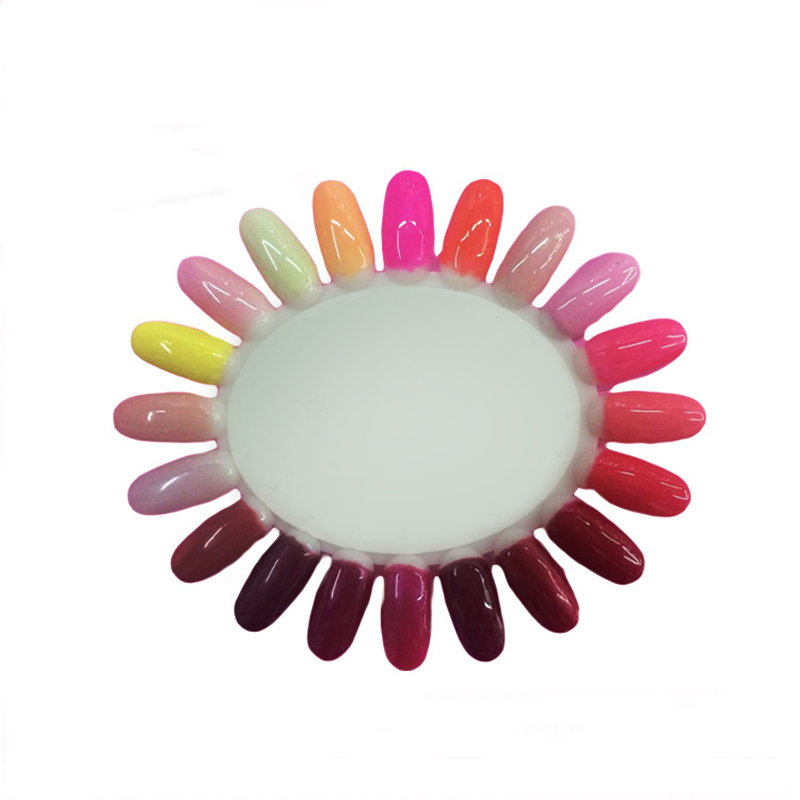 10 stuks natuurlijke witte nep - Nail Art Full Design recensie en prijs