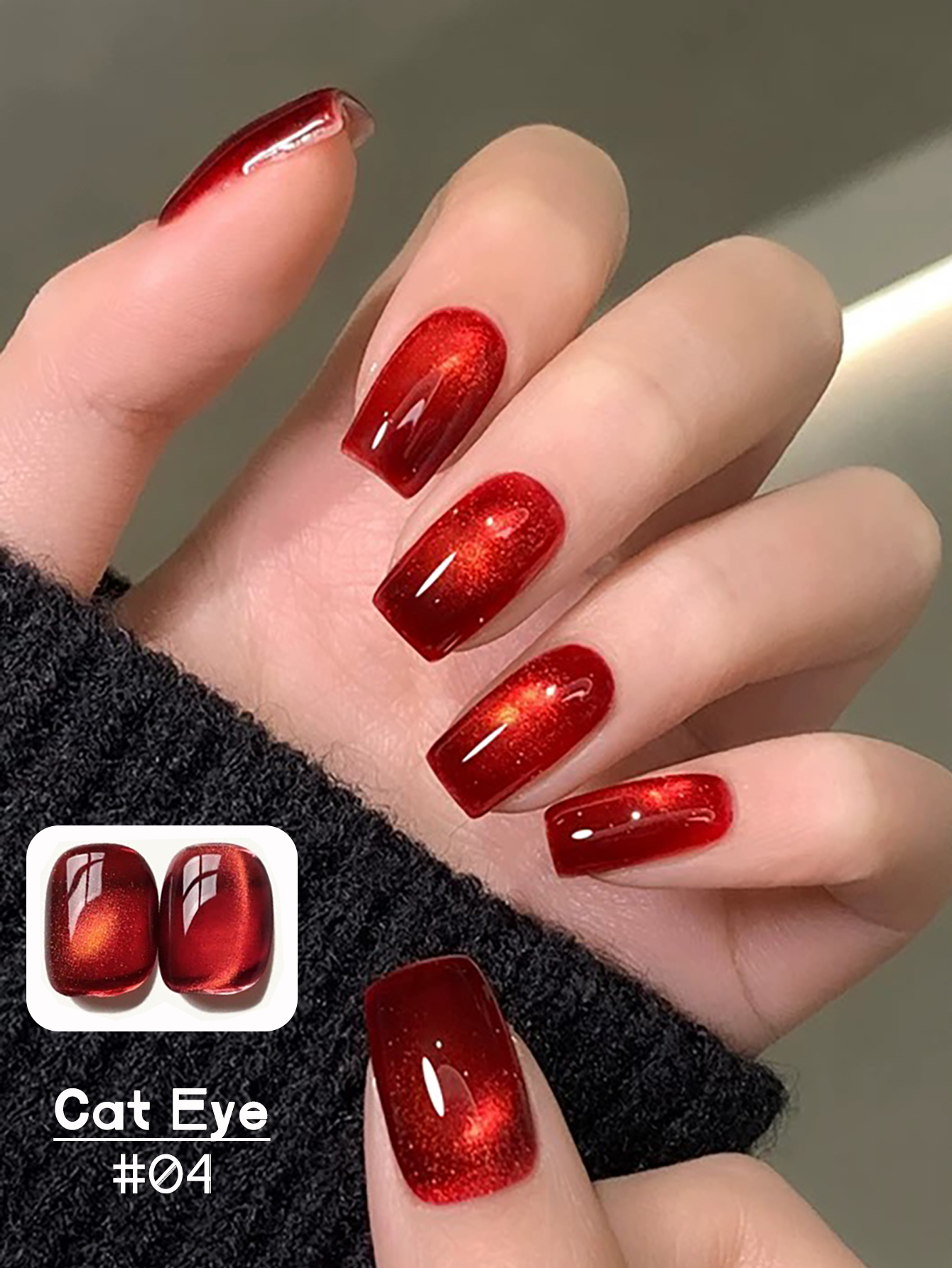 1-12 stuks TC Cherry Wijnrood  - Nail Art Red Wine recensie en prijs