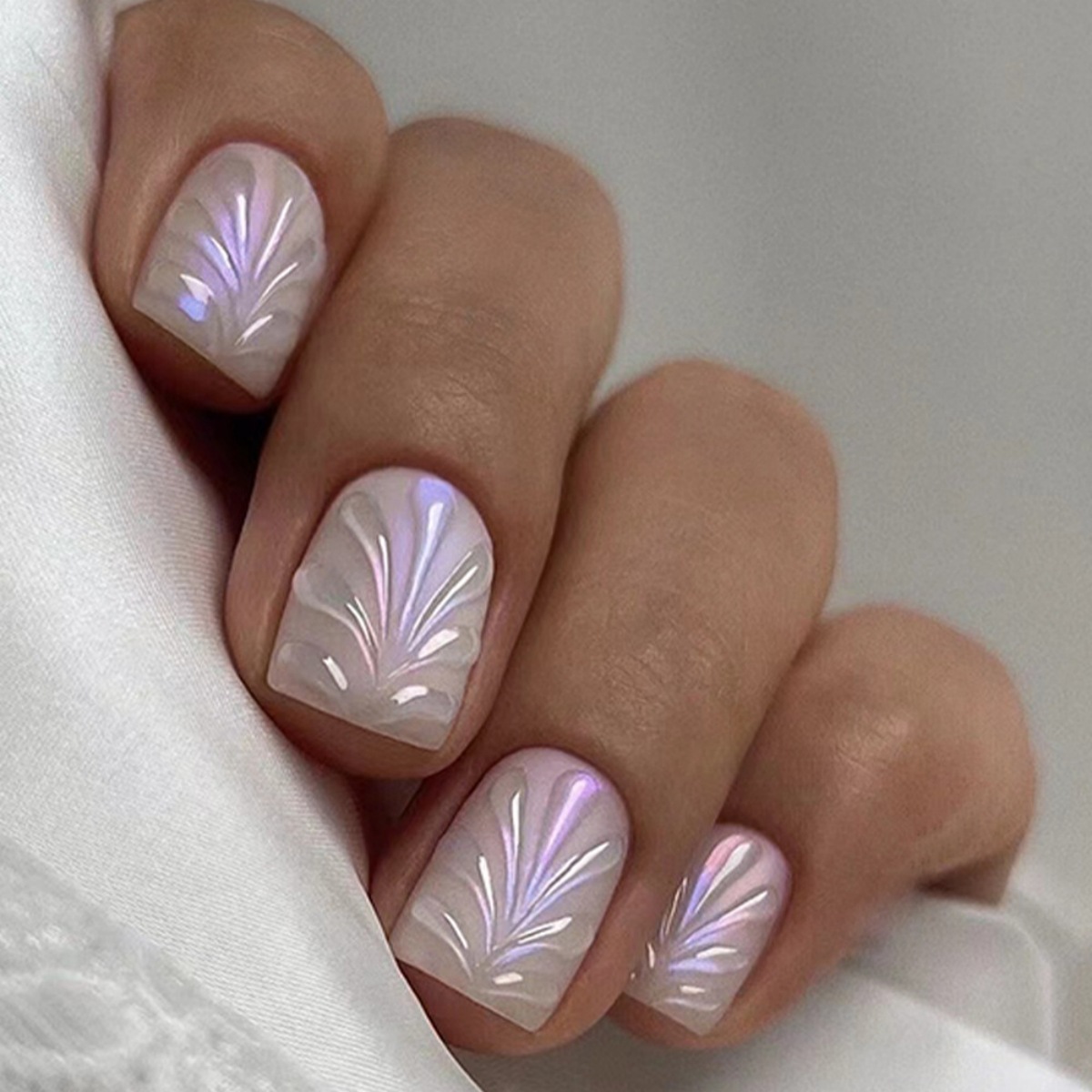 24 stuks korte vierkante kop F - Nail Art Full Design recensie en prijs