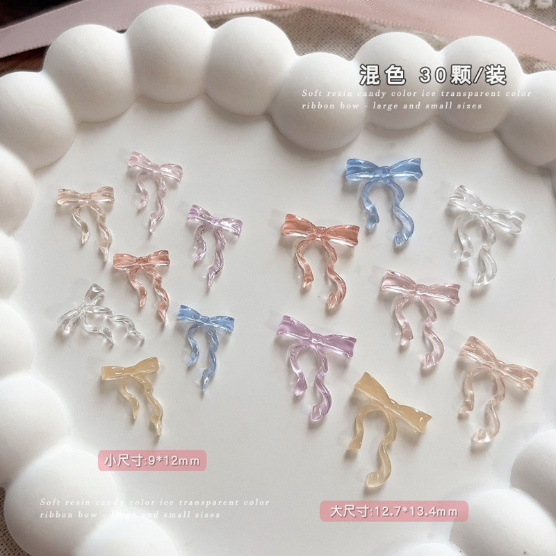 30 STKS Fairy Ice Transparant  - Nail Art Lotso recensie en prijs