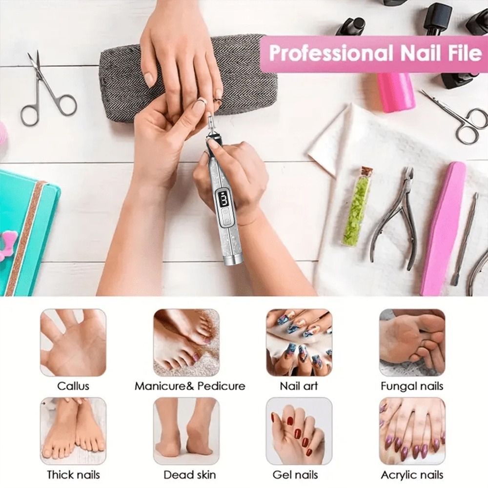 Stilte elektrische nagelboorma - Nail Drill Machine recensie en prijs