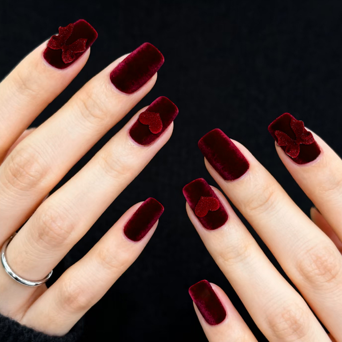 24 stuks wijnrode full cover n - Nail Art Red Wine recensie en prijs