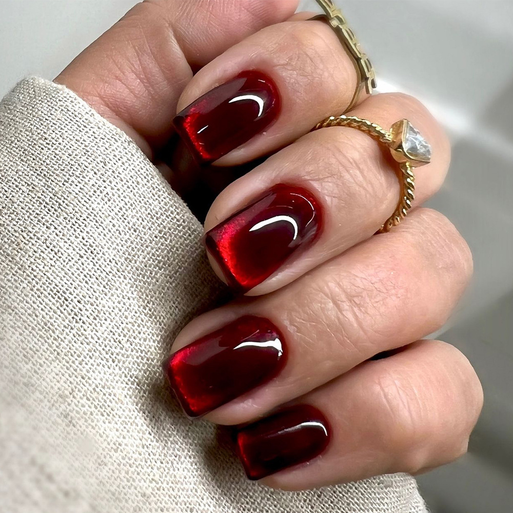 24 stuks wijnrode full cover n - Nail Art Red Wine recensie en prijs
