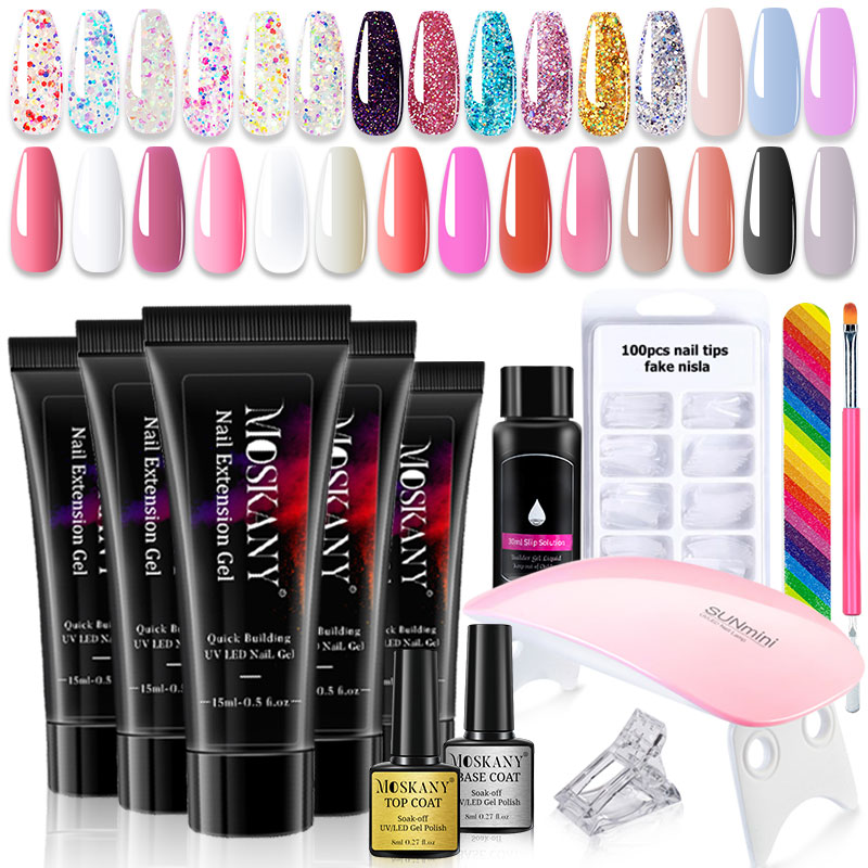 Poly nagelgel volledige set me - Nail Art Full Design recensie en prijs