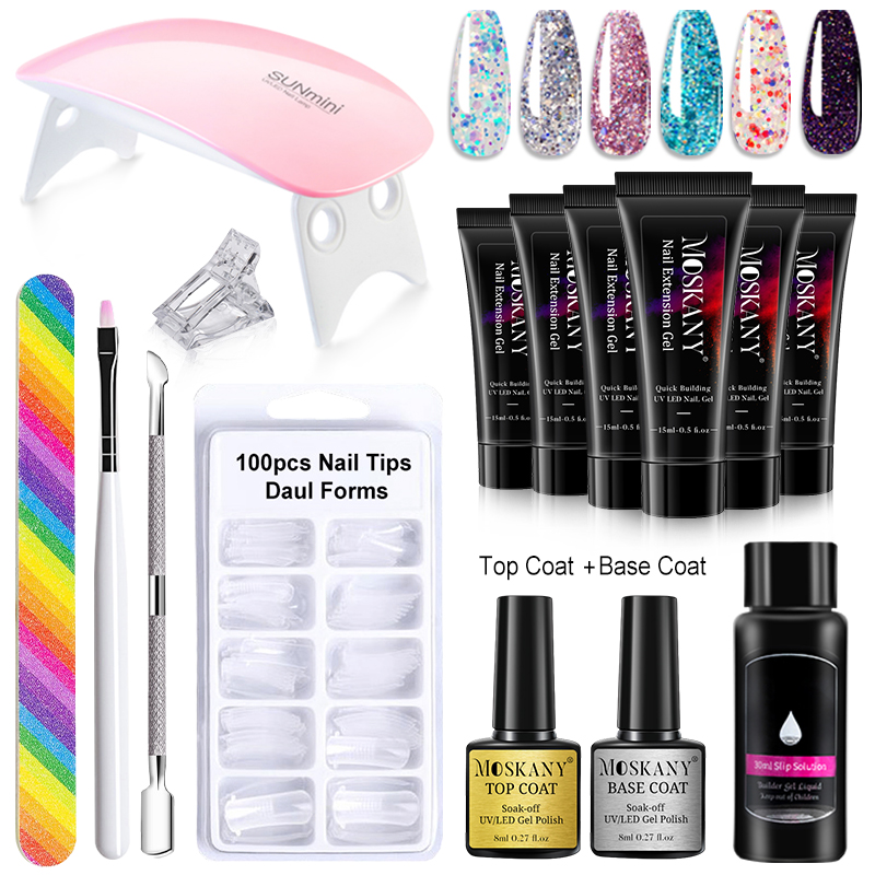 Poly nagelgel volledige set me - Nail Art Full Design recensie en prijs