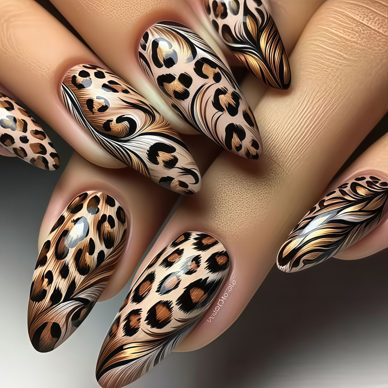 24 stuks lange Franse amandelv - Nail Art Full Design recensie en prijs