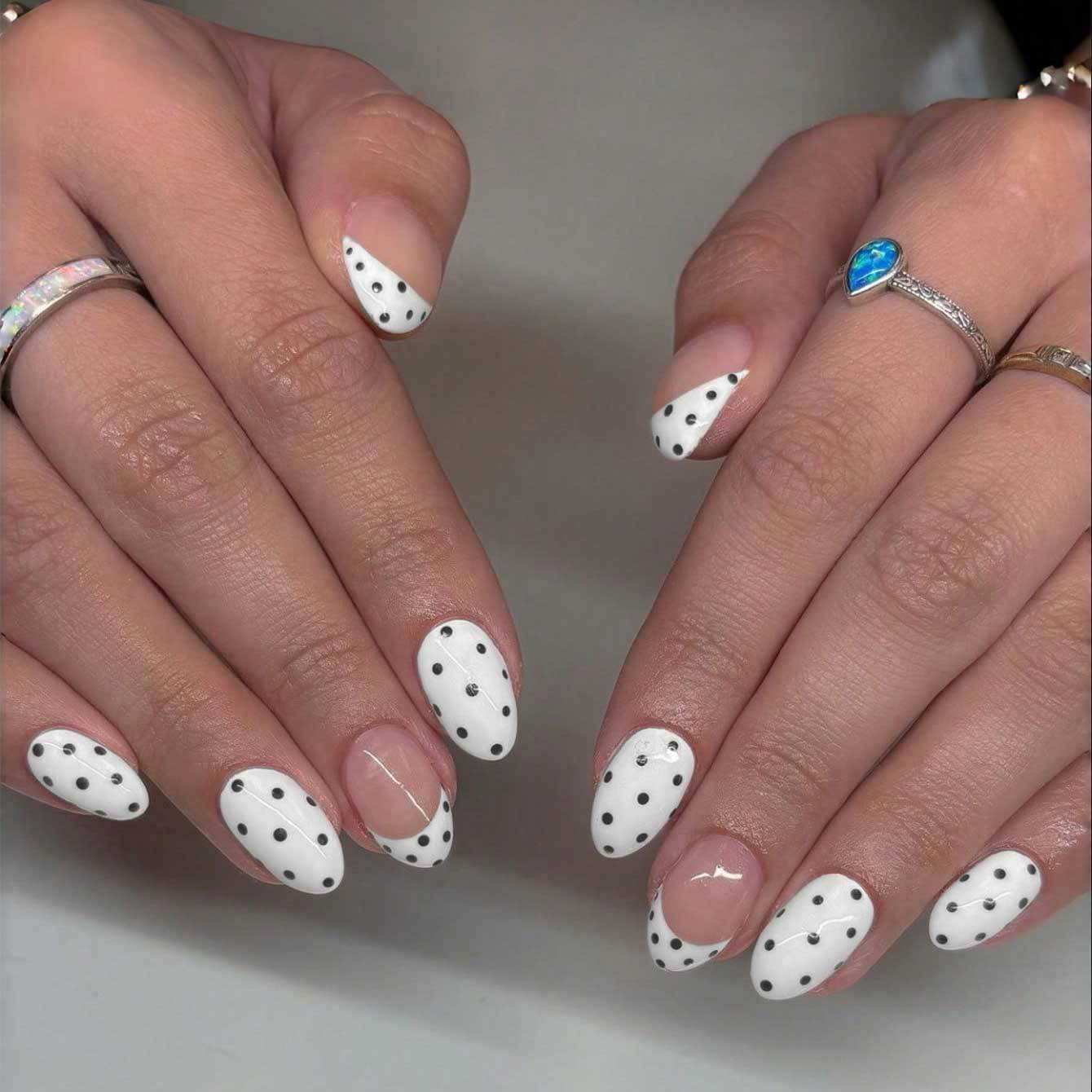 24 stuks Amber Donkerbruine Na - Nail Art Full Design recensie en prijs