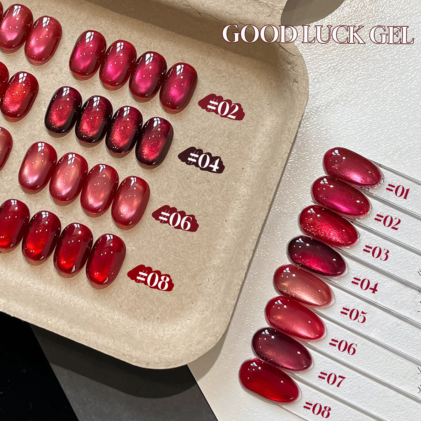 1 stuk TC Nieuwjaars Gel Nagel - Nail Art Red Wine recensie en prijs