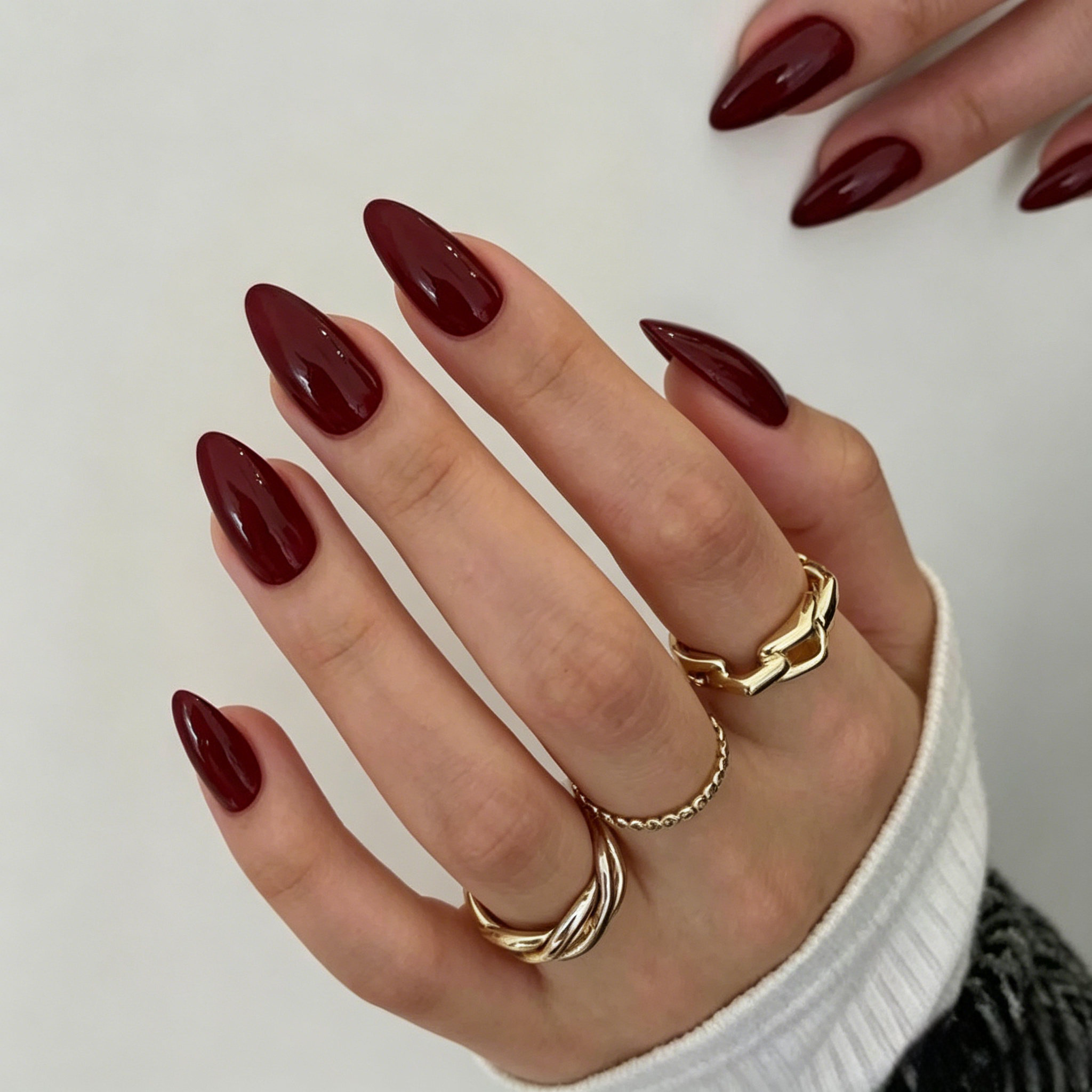24 stuks/set eenvoudige wijnro - Nail Art Red Wine recensie en prijs