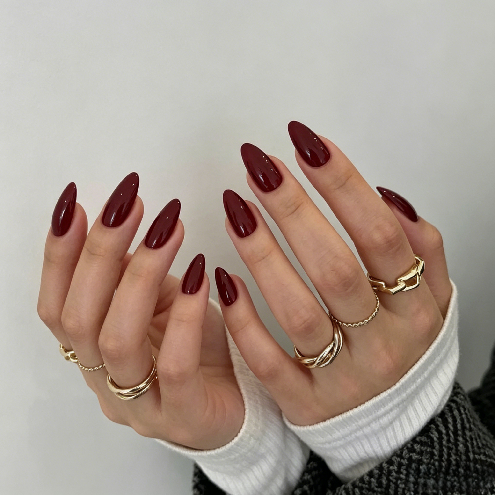 24 stuks/set eenvoudige wijnro - Nail Art Red Wine recensie en prijs