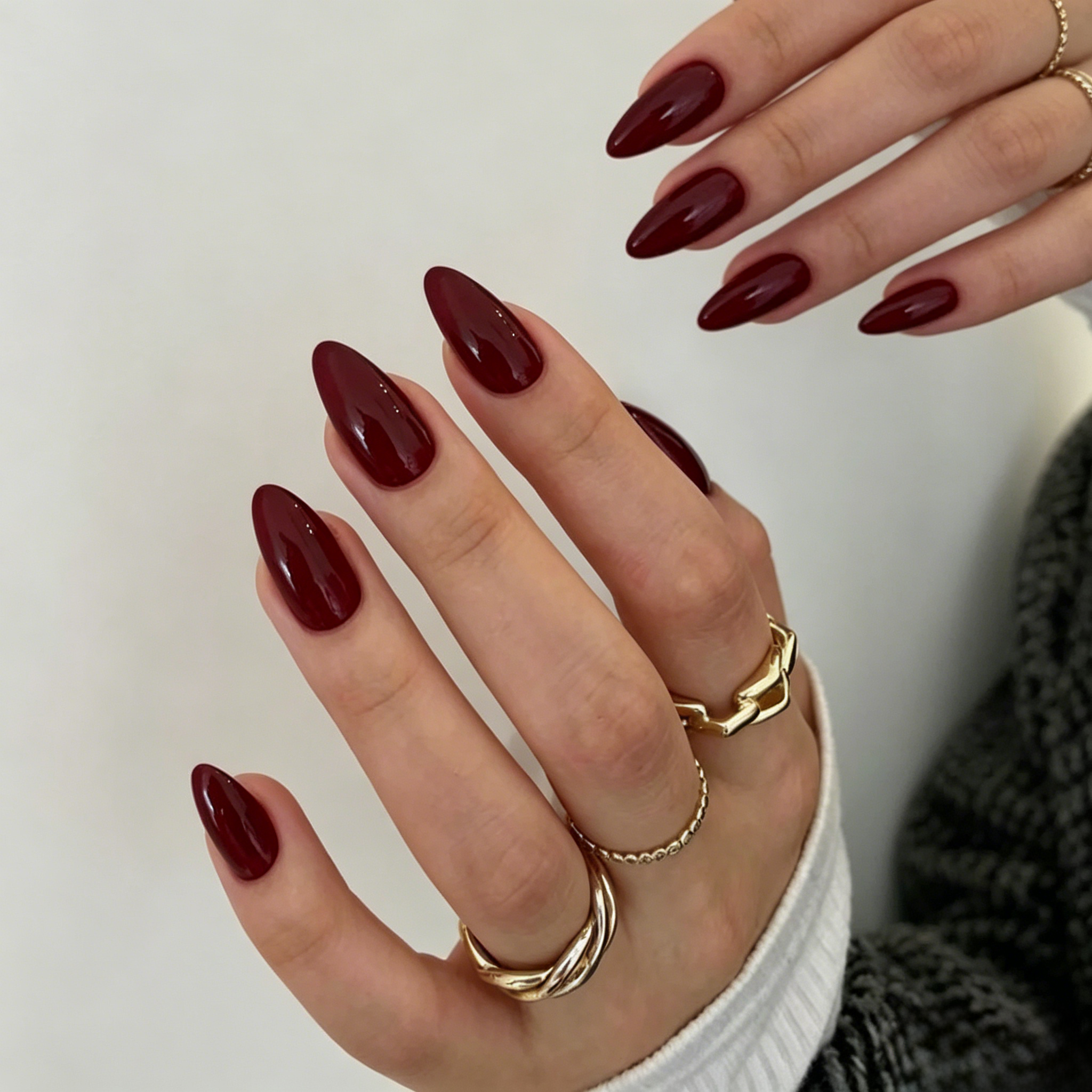 24 stuks/set eenvoudige wijnro - Nail Art Red Wine recensie en prijs