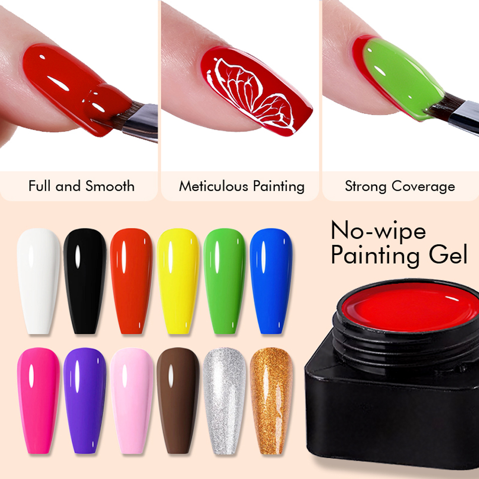 Chunshu Painting Gel Semi-Effe - Nail Art Full Design recensie en prijs