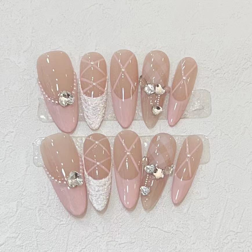 10 stuks handgemaakte pers op  - Nail Art Full Design recensie en prijs