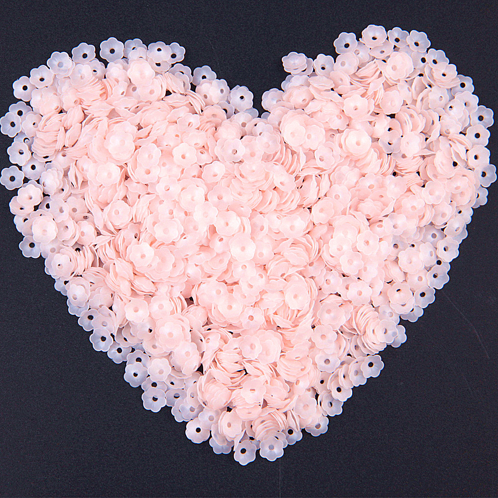 Matte Roze Bloem Pailletten 6m - Nail Art Lotso recensie en prijs