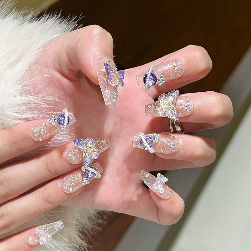 10 stuks handgemaakte pers op  - Nail Art Lotso recensie en prijs
