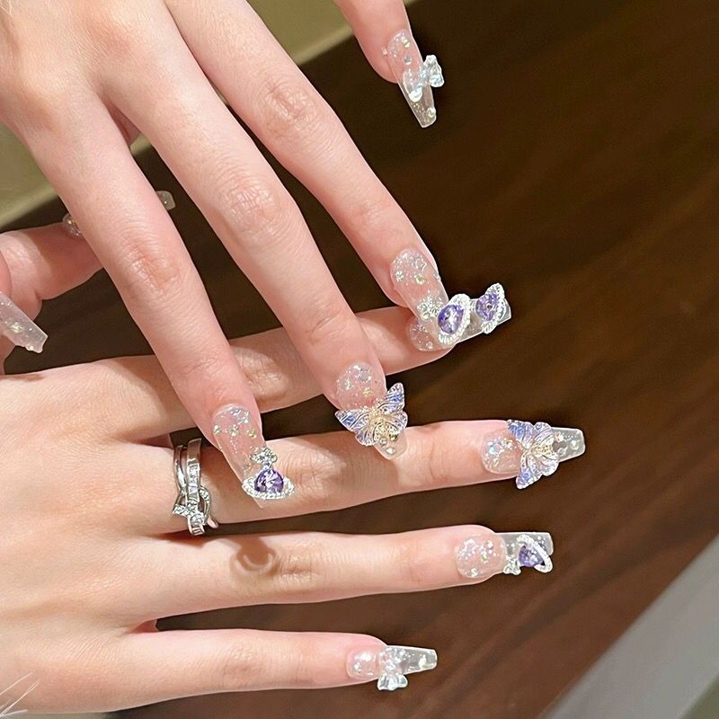 10 stuks handgemaakte pers op  - Nail Art Lotso recensie en prijs