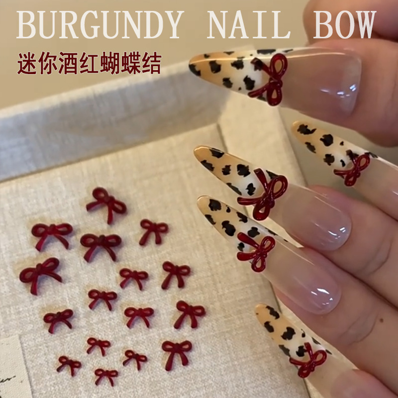 Franse Wijn Rode Strik Nail Ar - Nail Art Red Wine recensie en prijs