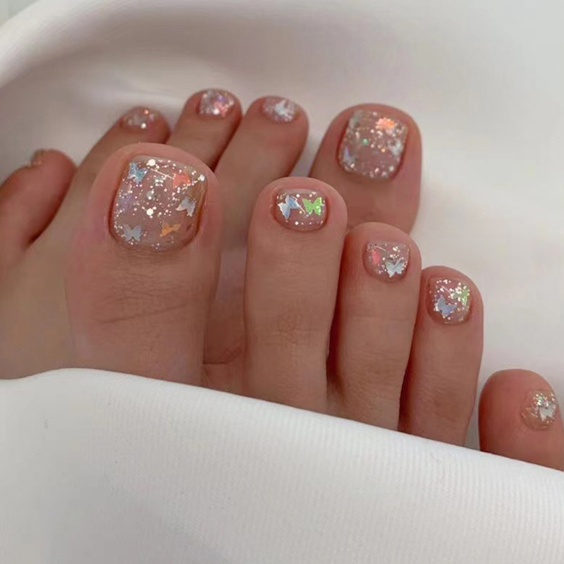 24 stuks wijnrode korte vierka - Nail Art Red Wine recensie en prijs
