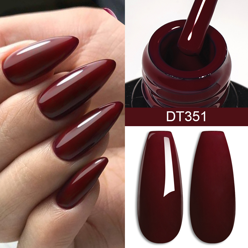 MEET ACROSS 7ml Wijnrode Gel N - Nail Art Red Wine recensie en prijs