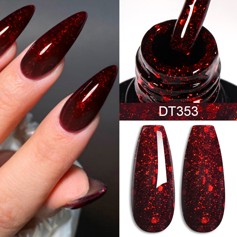MEET ACROSS 7ml Wijnrode Gel N - Nail Art Red Wine recensie en prijs