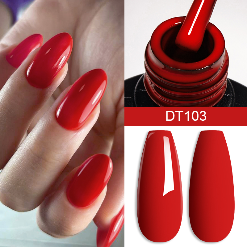 MEET ACROSS 7ml Wijnrode Gel N - Nail Art Red Wine recensie en prijs
