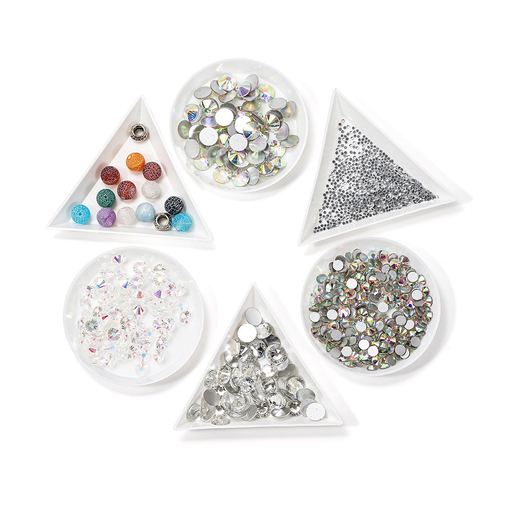 10 Stks/partij Plastic Ronde D - Nail Art Lotso recensie en prijs