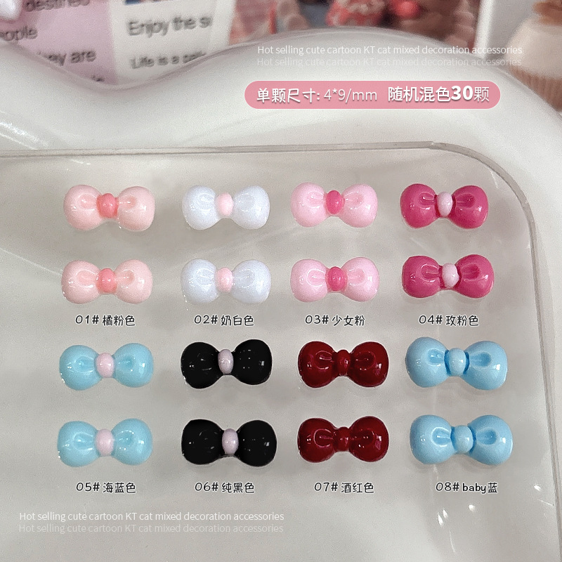 30PCS 3D Nail Art Bow Charms S - Nail Art Lotso recensie en prijs