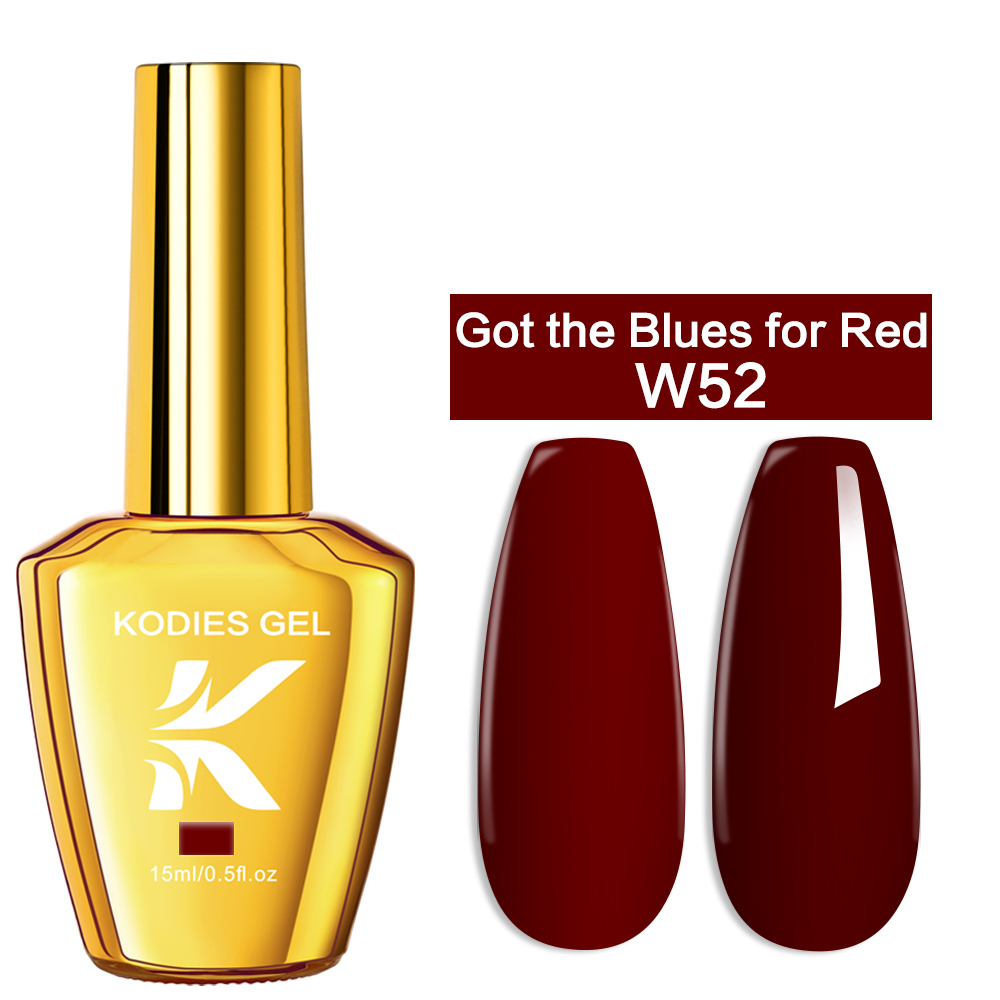 KODIES GEL Bordeaux Rode Gel N - Nail Art Red Wine recensie en prijs