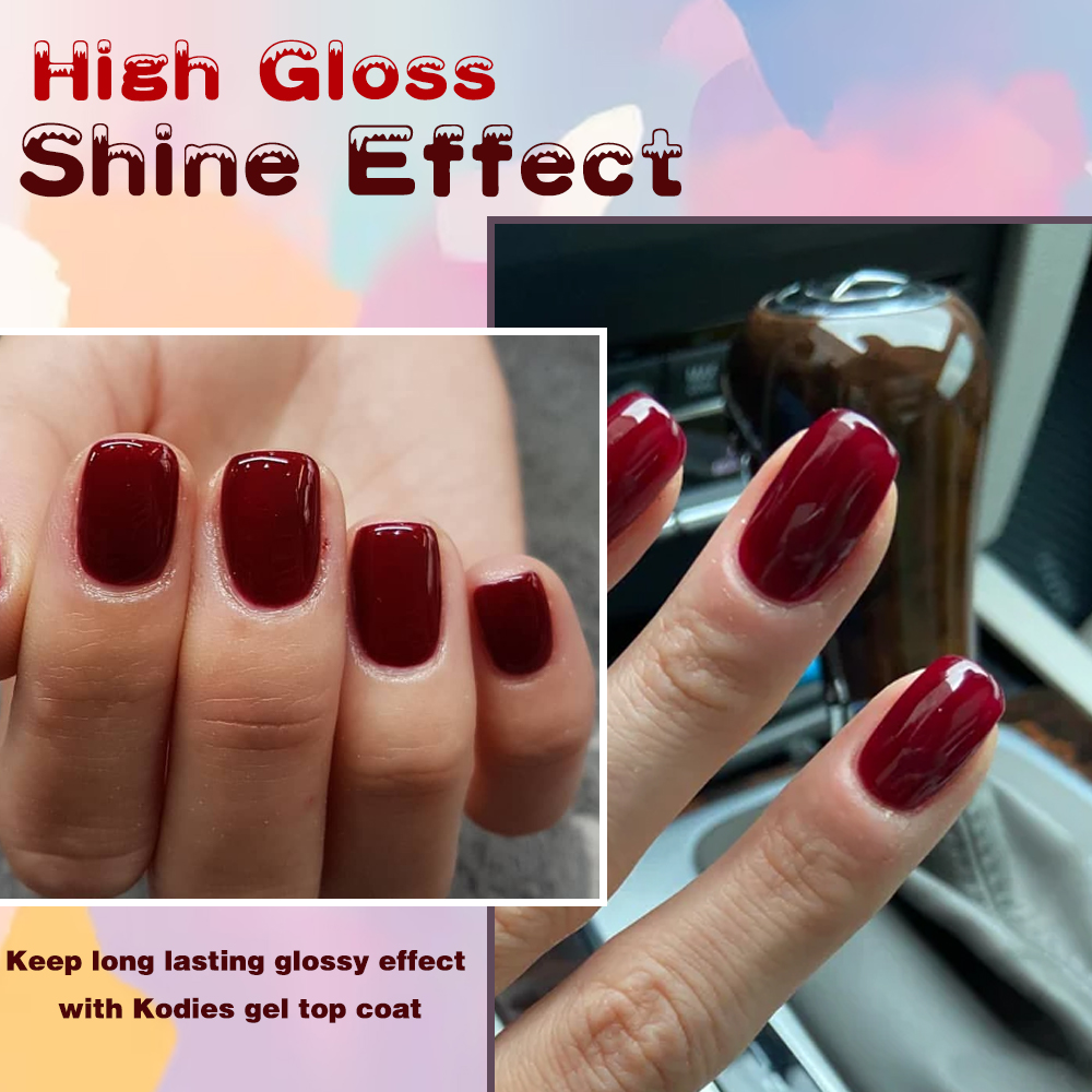 KODIES GEL Bordeaux Rode Gel N - Nail Art Red Wine recensie en prijs