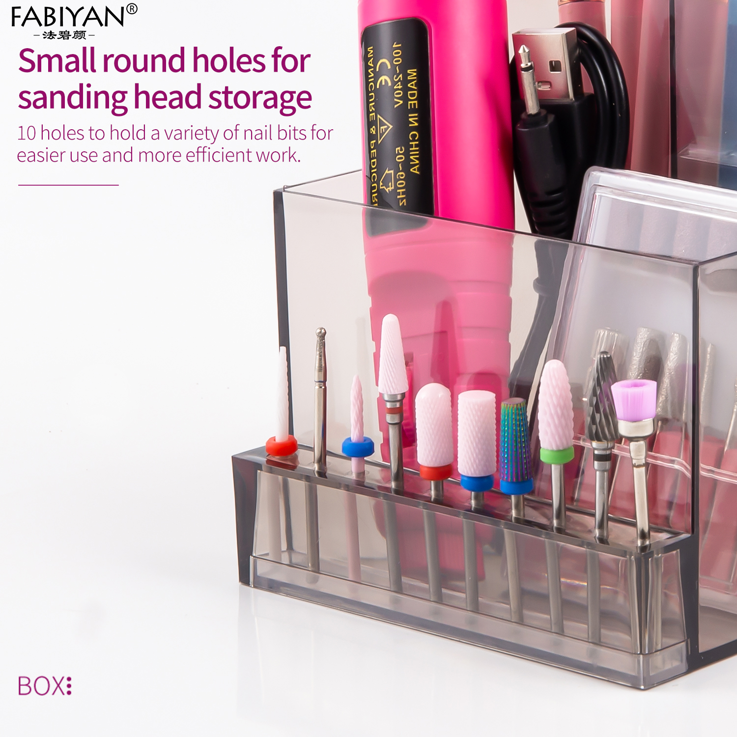 ABS Transparant Acryl Nagelger - Nail Drill Machine recensie en prijs