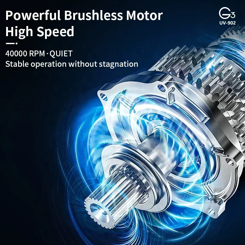 oxxi UV G3 40000 tpm borstello - Nail Drill Machine recensie en prijs
