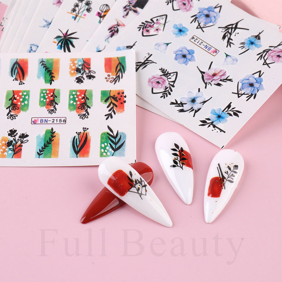 24 stks/set Lente Zomer nagel  - Nail Art Full Design recensie en prijs